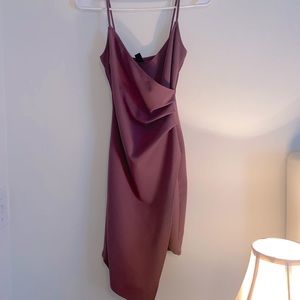 Elegant mauve dress